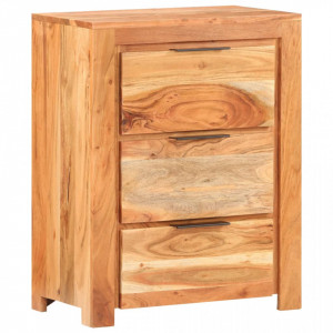 Servanta, 59x33x75 cm, lemn masiv de acacia - V320216V