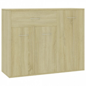 Servanta, stejar Sonoma, 88 x 30 x 70 cm, PAL - V800678V - Img 2