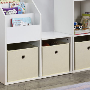 Set 10 buc cutii pliabile pentru depozitare, bej - P73644281