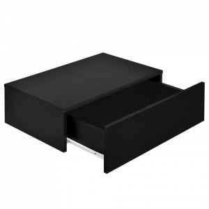 Set 2 bucati comoda suspendata, negru lacuit lucios, 46x30x15 cm - P56253868 - Img 4