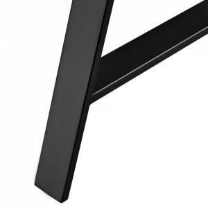 Set 2 bucati picioare masa, 70 x 10 x 72 cm, metal/negru - P65541994 - Img 4