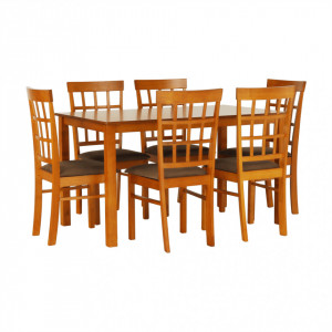 Set dining 1+6, culoarea cireş - TP203061 - Img 14