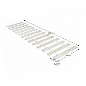 Somieră tip rulou pentru saltea, 80x200 cm - TP3013459 - Img 2