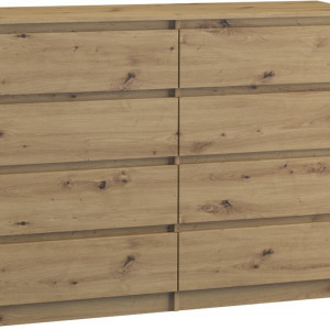 TECOAR110 - Comoda 120 x 40 x 97 cm, Stejar Artisan - Img 2