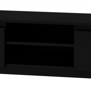 TECOTVN107 - Comoda TV 140 x 40 x 36 cm, Negru-Mat - Img 2