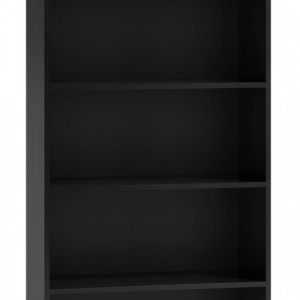 TERAN104 - Raft, rafturi, biblioteca, 80 x 30 x 182 cm, Negru, PAL - Img 2