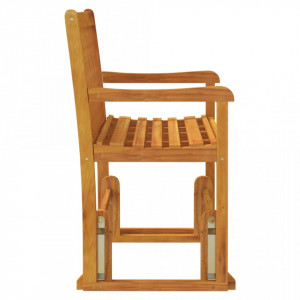 Bancă balansoar de grădină, 110 cm, lemn masiv acacia - V316608V - Img 4