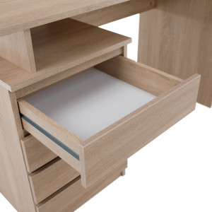Birou, măsuţă, masă PC sonoma, 118 cm - TP281071 - Img 16