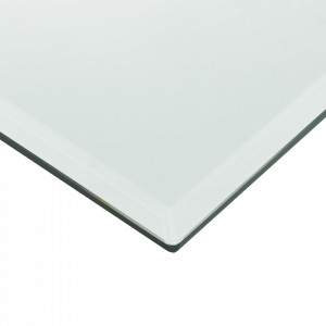 Blat sticla masa/protectie semineu, 100 x 62 cm, ESG sticla securizata, transparenta - P57827243 - Img 3