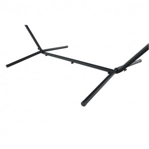 Cadru, stand pentru suspendat hamac, negru, 300x120x110 cm - TP262382 - Img 7