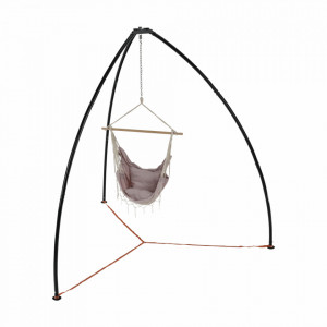 Cadru, stand pentru suspendat scaun, negru, 180x180x280 cm - TP262390 - Img 15