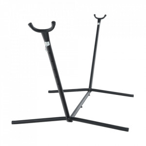 Cadru, stand pentru suspendat scaun, negru, 275x100x100 cm - TP267605 - Img 5