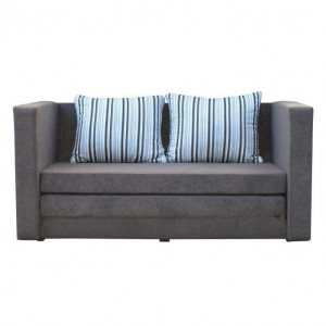 Canapea extensibilă, gri, 135x71x61 cm - TP63277
