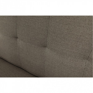 Canapea extensibilă, material gri-maro taupe, 189x76x89 cm - TP234740 - Img 13