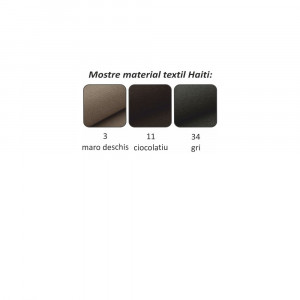 Canapea extensibilă, material textil gri-negru, stânga, 149x80x90 cm - TP238799 - Img 2