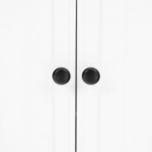 Cărucior de servire, alb/natural, 120/138x47x91 cm - TP274476 - Img 11