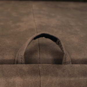 Colţar, 275x220x85/100 cm, material maro/violet deschis, dreapta - TP210944 - Img 5