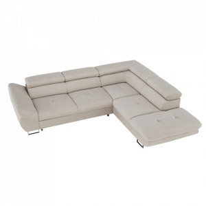 colţar, grej taupe, dreapta, 280x235x69/88 cm - TP211020 - Img 19