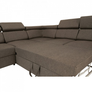 Colţar, gri-maro Taupe, 325x258x80 cm - TP305354 - Img 15