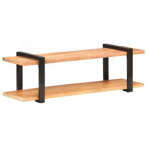 Comoda TV, 130 x 40 x 40 cm, lemn masiv de acacia - V320496V