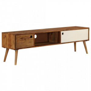 Comoda TV, 140x50x35 cm, lemn masiv de palisandru - V246224V