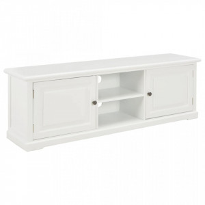 Comoda TV, alb, 120 x 30 x 40 cm, lemn - V249883V