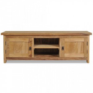 Comoda TV lemn masiv de tec 120 x 30 x 40 cm - V244485V - Img 3