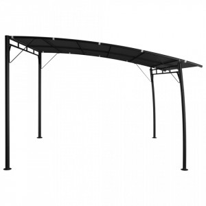 Copertină pavilion de grădină, antracit, 3x3x2,55 m - V47978V - Img 3