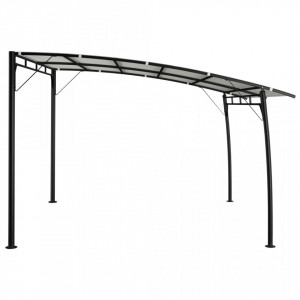 Copertină pavilion de grădină, crem, 3x3x2,55 m - V47975V - Img 3