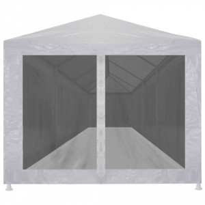 Cort de petrecere cu 10 pereți din plasă, 12 x 3 m - V45112V