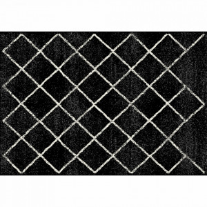 Covor, negru, 100x150 cm - TP268517