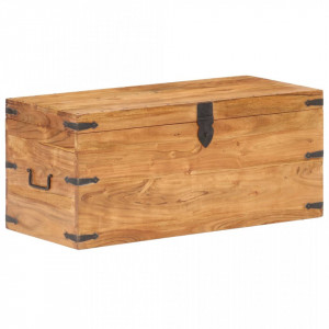 Cufar, 90 x 40 x 40 cm, lemn masiv de acacia - V289641V