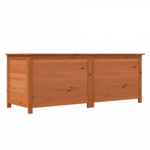 Cutie de perne de exterior maro 150x50x56 cm lemn masiv brad - V152173V