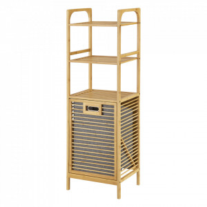 Dulap baie rufe murdare bambus cu sac colector detasabil - P79660573 - Img 2
