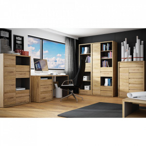 Dulap combinat, culoarea stejar shetland - TP303727 - Img 3