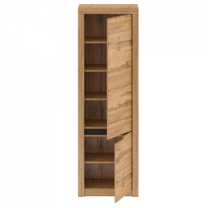 Dulap cu poliţe, 63x40x197 cm, culoarea stejar, model dreapta - TP263961 - Img 2