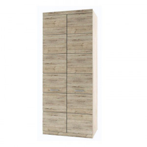 Dulap de haine, culoarea stejar crem - TP210489