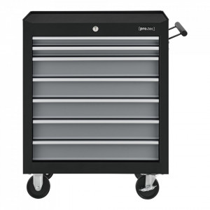 Dulap mobil scule cu 7 sertare ,negru - P77991590 - Img 4