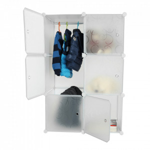 Dulap modular practic, alb - TP288646 - Img 17