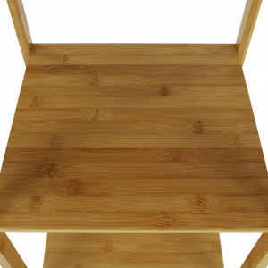 Etajeră, bambus natural, 36x140x33 cm - TP271359 - Img 3