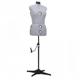 Formă pentru rochie femeie reglabilă gri, dimensiune M 40-46 - V288486V - Img 2