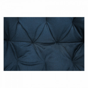Fotoliu de design, material textil Velvet albastru - TP265441 - Img 12