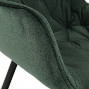 Fotoliu de design, material textil Velvet verde - TP265440 - Img 9