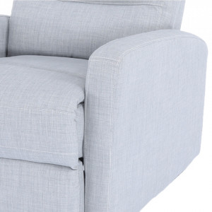 Fotoliu pentru relaxare, material textil gri deschis - TP127851 - Img 20