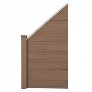 Gard, 180 x 96 cm, lemn/plastic, maro - P58838544 - Img 3