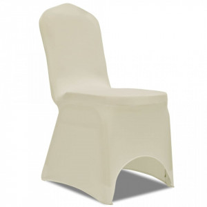 Huse elastice pentru scaun, 18 buc., crem - V3051641V - Img 2