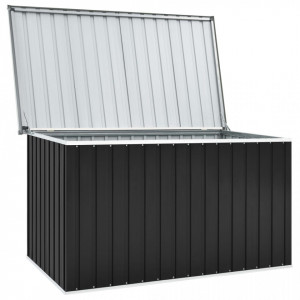 Lada de depozitare pentru gradina, antracit, 171 x 99 x 93 cm - V46271V - Img 4