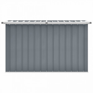 Lada de depozitare pentru gradina, gri, 149 x 99 x 93 cm - V46266V - Img 3