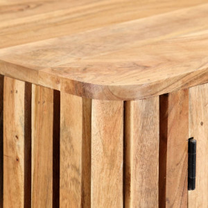 Masa consola, 120 x 35 x 76 cm, lemn masiv de acacia - V282741V - Img 2