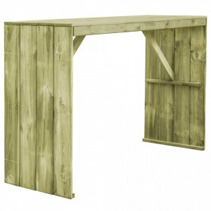 Masa de bar, 170 x 60 x 110 cm, lemn de pin tratat - V44902V